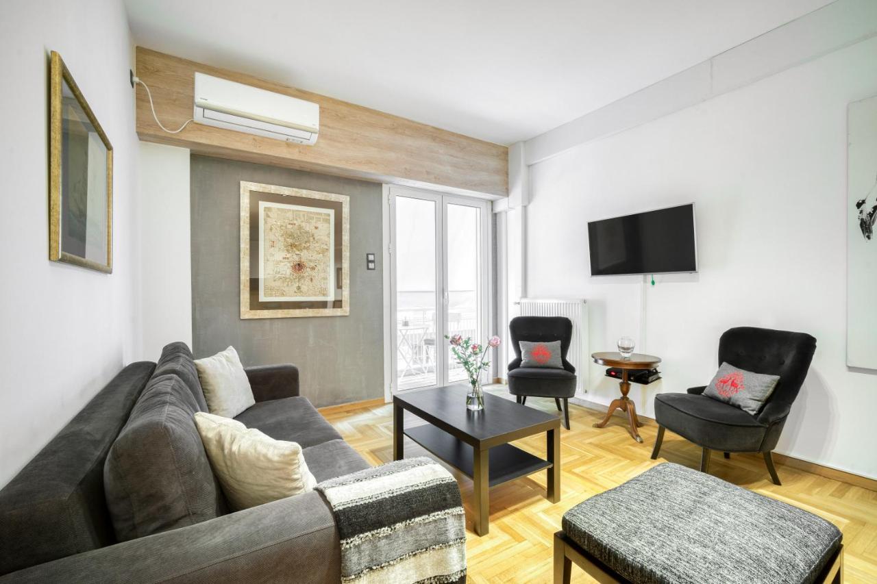 Delightful Stylish Two Bedroom Condo In Hip Area Of Central 아테네 외부 사진